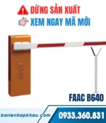 Thanh chắn barie tự động FAAC 640 Made in Italia.