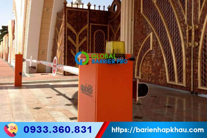 Lắp đặt thanh chắn barrier tư động cho khu triển lãm, viện bảo tàng,...