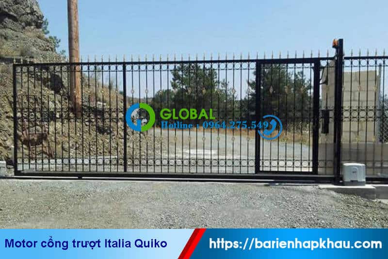Motor cổng trượt Quiko lắp đặt dễ dàng, nhanh chóng, vận hành an toàn