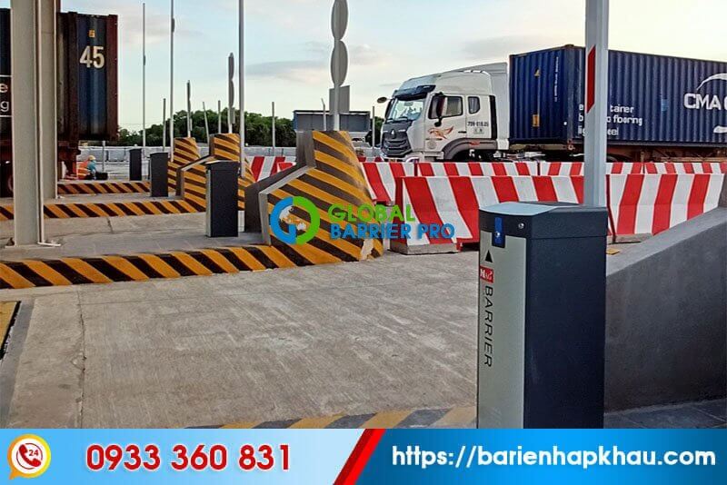 Lắp đặt Thanh chắn barrier tự động MAG cho trạm thu phí 