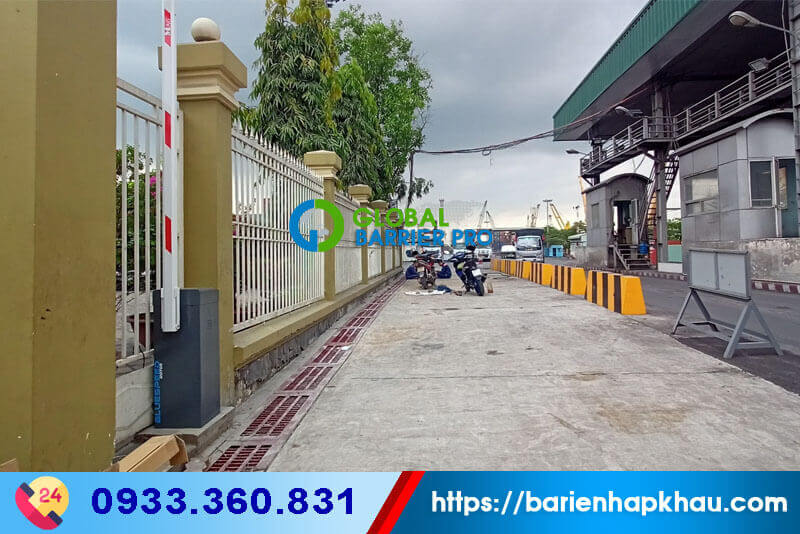 Chuyên Lắp đặt thanh chắn barie tự động MAGNET BR660T tại cảng cầu Đồng Nai